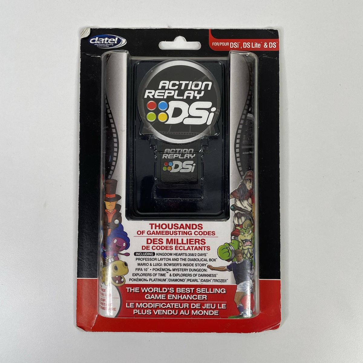 Action Replay For Nintendo DS/DS Lite/DSi Thousands Of Codes - New