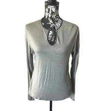 Smartwool Womens Long Sleeve Merino Wool Base Layer Top Shirt Medium