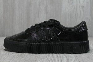 adidas sambarose black patent