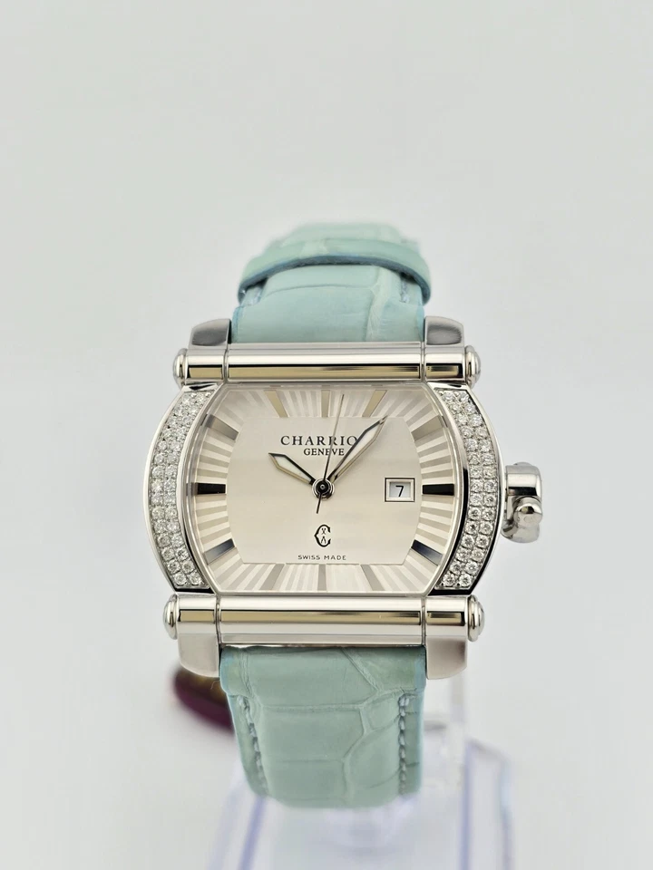 Charriol Women's Swiss Luxury Diamond Accents Ladies Watch - CAT-81-2-84-T021 - Image 4 of 4