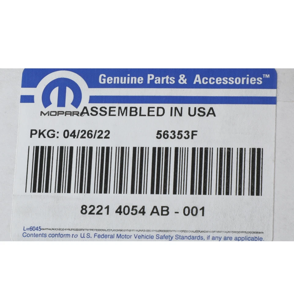 Dodge Ram 1500 2500 2014 kit de arranque remoto con 2 llaveros OEM nuevo Mopar 82214054AB Foto 3 de 3