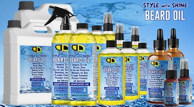 Best Cologne Style mit Glanz Bartöle für Männer, Bartwachstum, Pflege