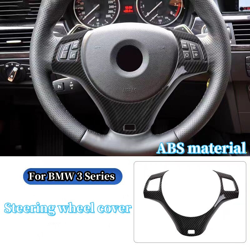 For BMW E90 E92 325i 328i 335i Inner Steering Wheel Panel Cover Trim Accessories