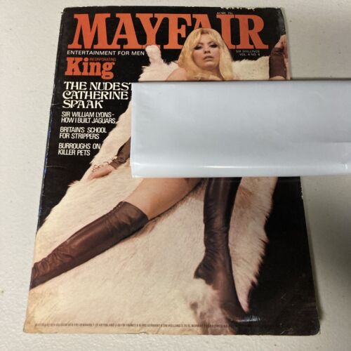 SELTEN Vintage Mayfair Magazin Vol. 4 Nr. 9 Catherine Spaak November 1969 AKA KING - Bild 1 von 15
