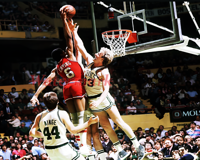 Philadelphia 76ers Dr.J Julius Erving Larry Bird Boston Celtics 8