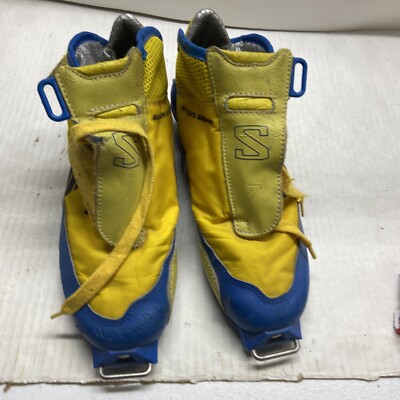 RARE VTG Salomon SR901 Cross Country Ski Boots SNS Profil SR RARE VTG Salomon SR901 Cross Country Ski Boots SNS Profil SR