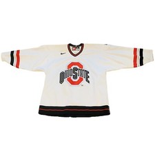 Vintage Ohio State University Nike Hockey Jersey 1997-1998 Home Solid Sz 52 WHL