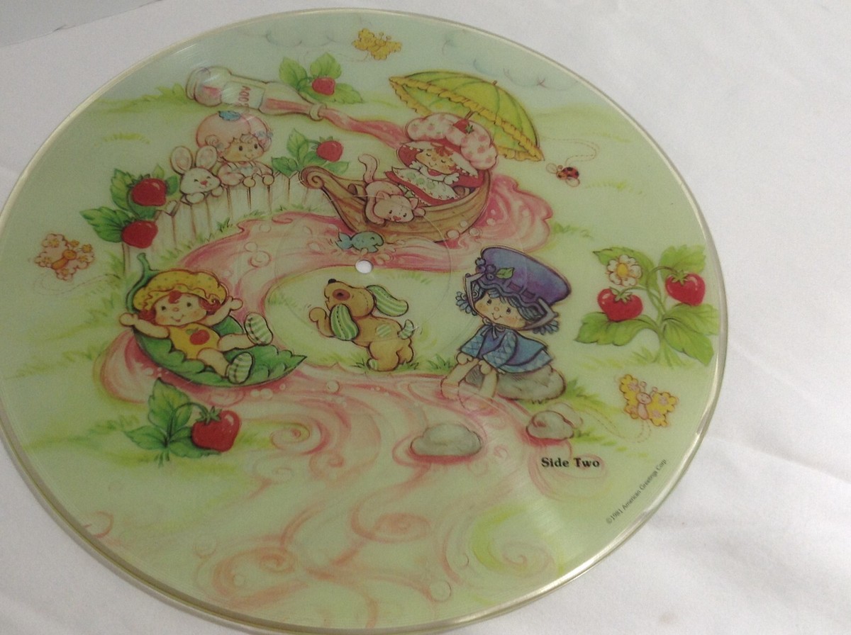 Strawberry Shortcake Picture Disc Limited Edition Vinyl 1981