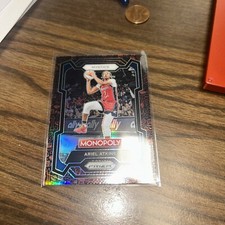2024 WNBA Monopoly Prizm ARIEL ATKINS Red Icons Prizm #5