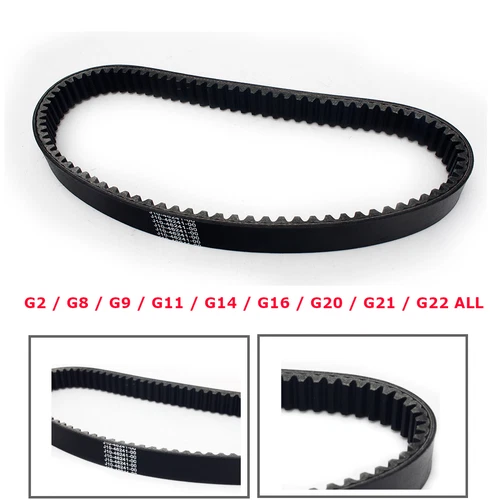Drive Belt for Yamaha Golf Cart G2A G8A G9A G16 G20 G21 G22 G29 fit J55-G6241-00
