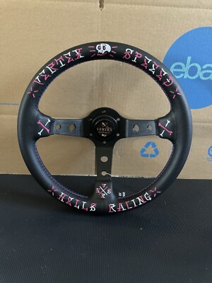 330mm Deep Dish Steering Wheel - Fit 6 hole Hub Like Vertex Nardi NRG Grip