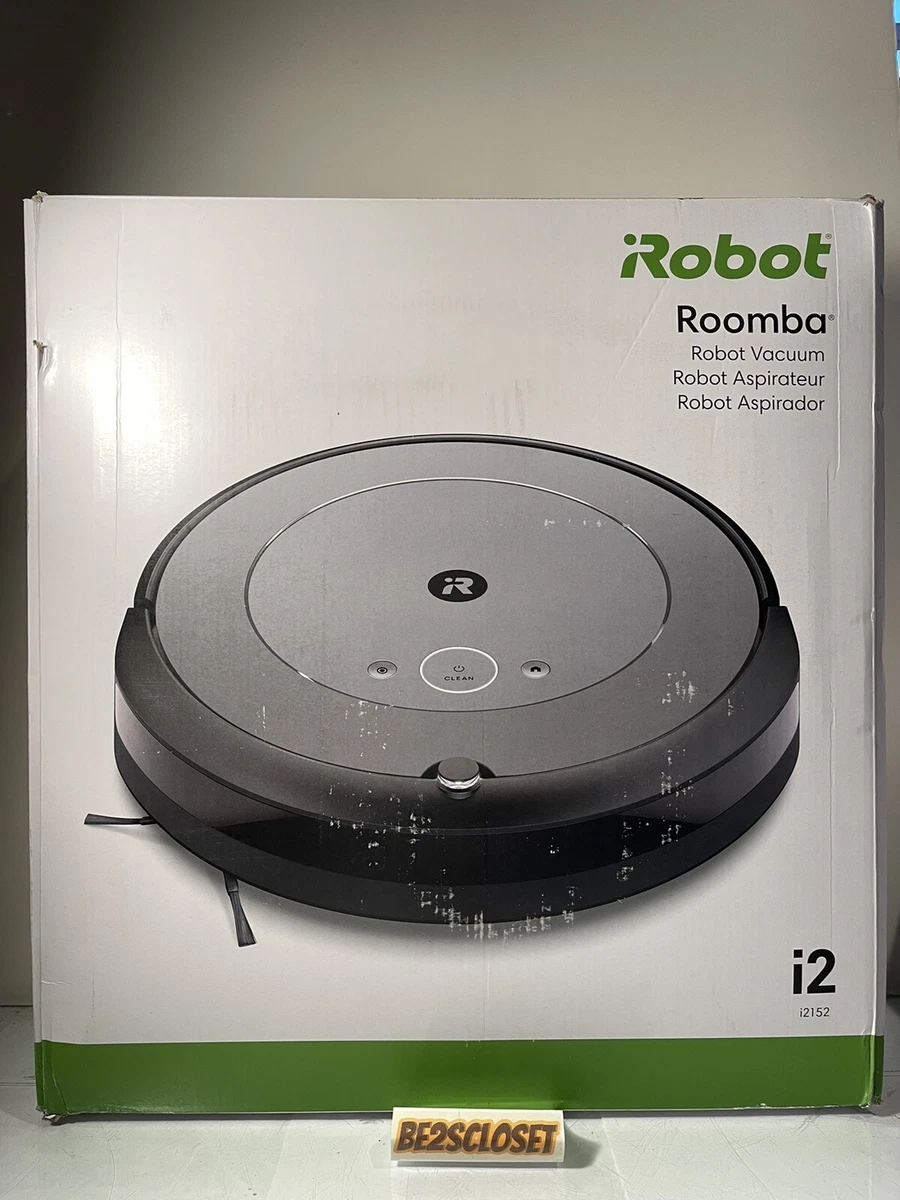 iRobot Roomba i2 Wi-Fi Connected Robot Vacuum - Ash ( i2152) Open Box✅