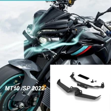 Downforce Nake Frontal Spoilers Winglet Aerodynamic For YAMAHA MT10 SP 2022-