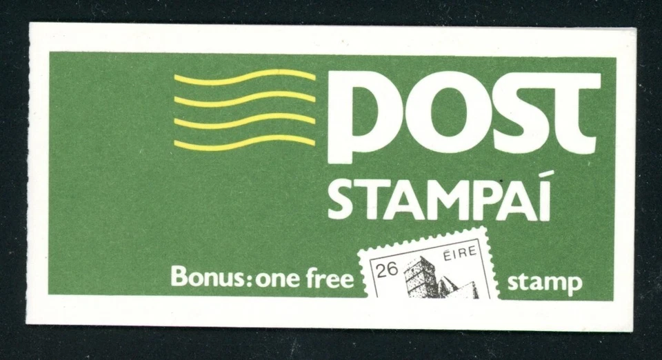 Ireland 1984 "Bonus" Booklet Scott #550c, SG SB26, Hibernian HB24 MNH - Image 2 of 3