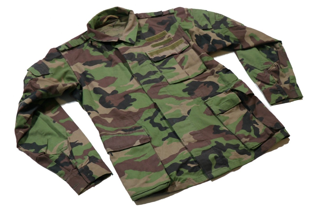 Veste De Terrain Militaire Slovaque M97 – Camouflage – Vintage – Neuve Sans étiquettes