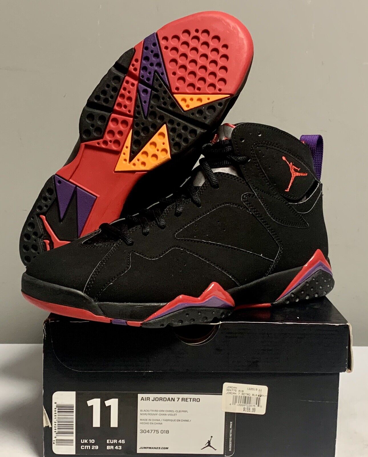 air jordan retro 7 raptor