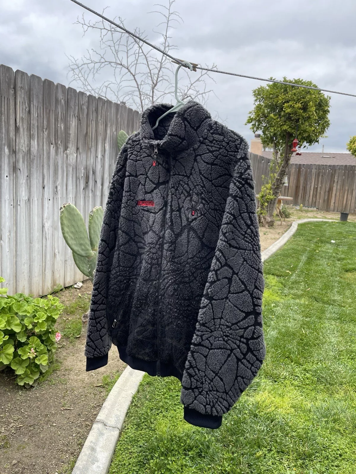Veste polaire polaire Supreme Spyder Web