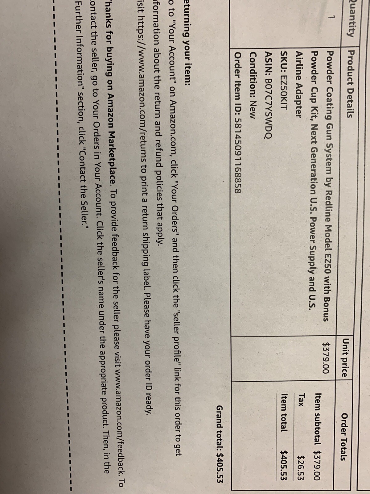 Powder Coating Gun Redline EZ50 eBay