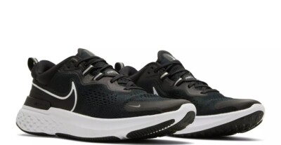 NIKE MENS REACT MILER 2 RUNNING SHOES #CW7121 001