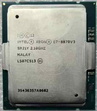 Intel Xeon E7-8870 v3 2.1GHz 10C SR21Y CPU  Used Tested Server Processor