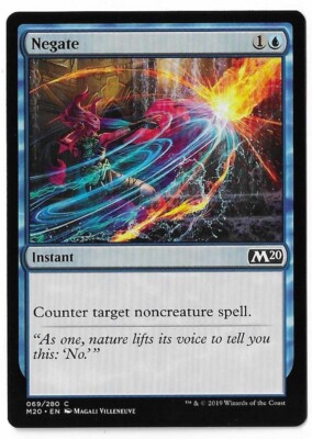 negate mtg card - Magic 2011 (M11) This is of Promo rarity Negate [March of the Machine]