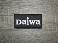 Daiwa Fishing Reels Embroidered Iron On Patch 3.5" x 1.75"