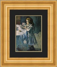 Pablo Picasso The Gourmet Custom Framed Print 