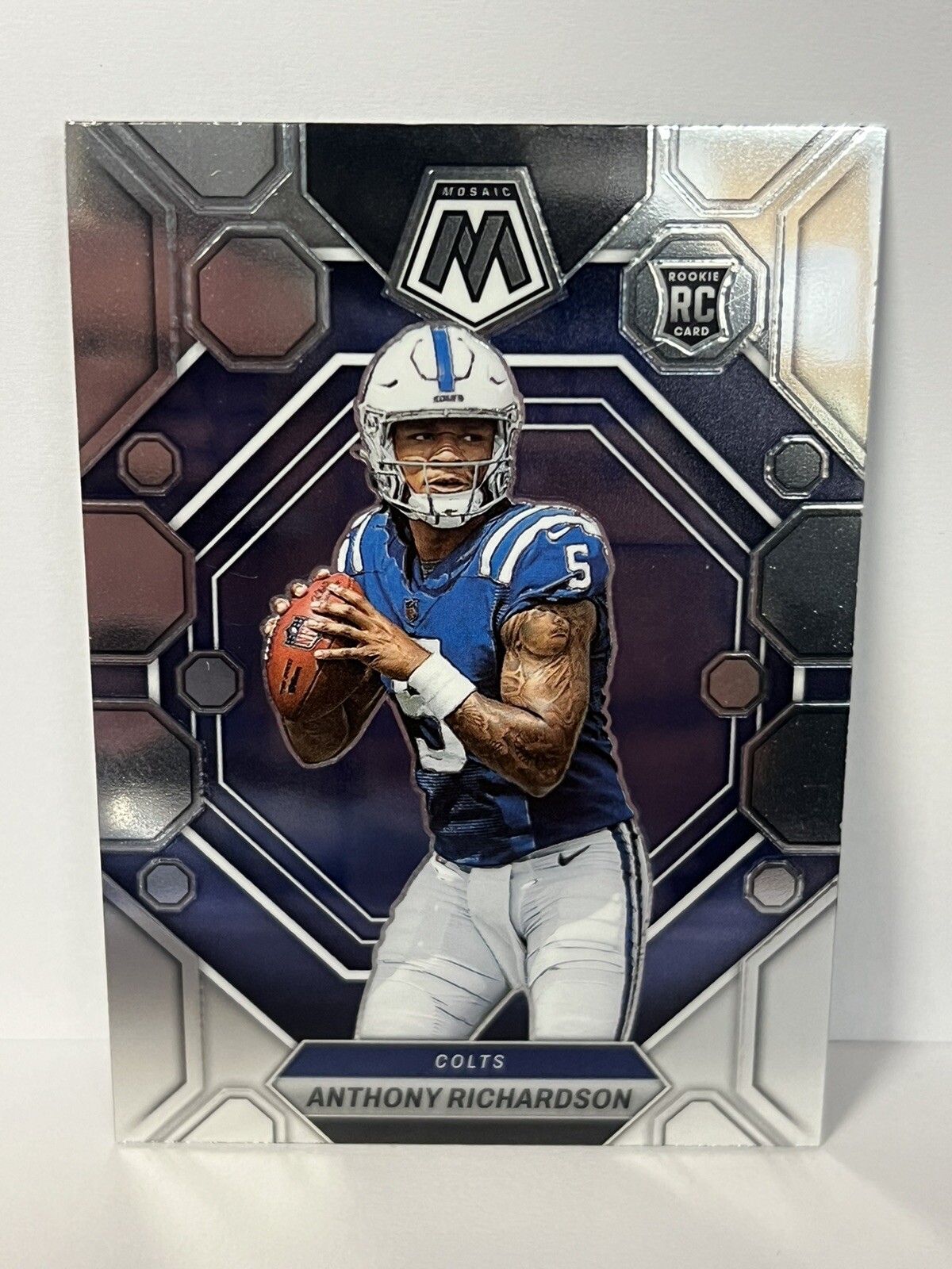 2023 Anthony Richardson Mosaic Silver Holo Prizm Rookie #282 Colts