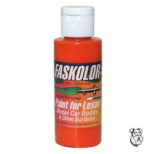 FASKOLOR 40309 TRANSLUCENT ORANGE Airbrush Paint RC Body Car Truck - PARMA
