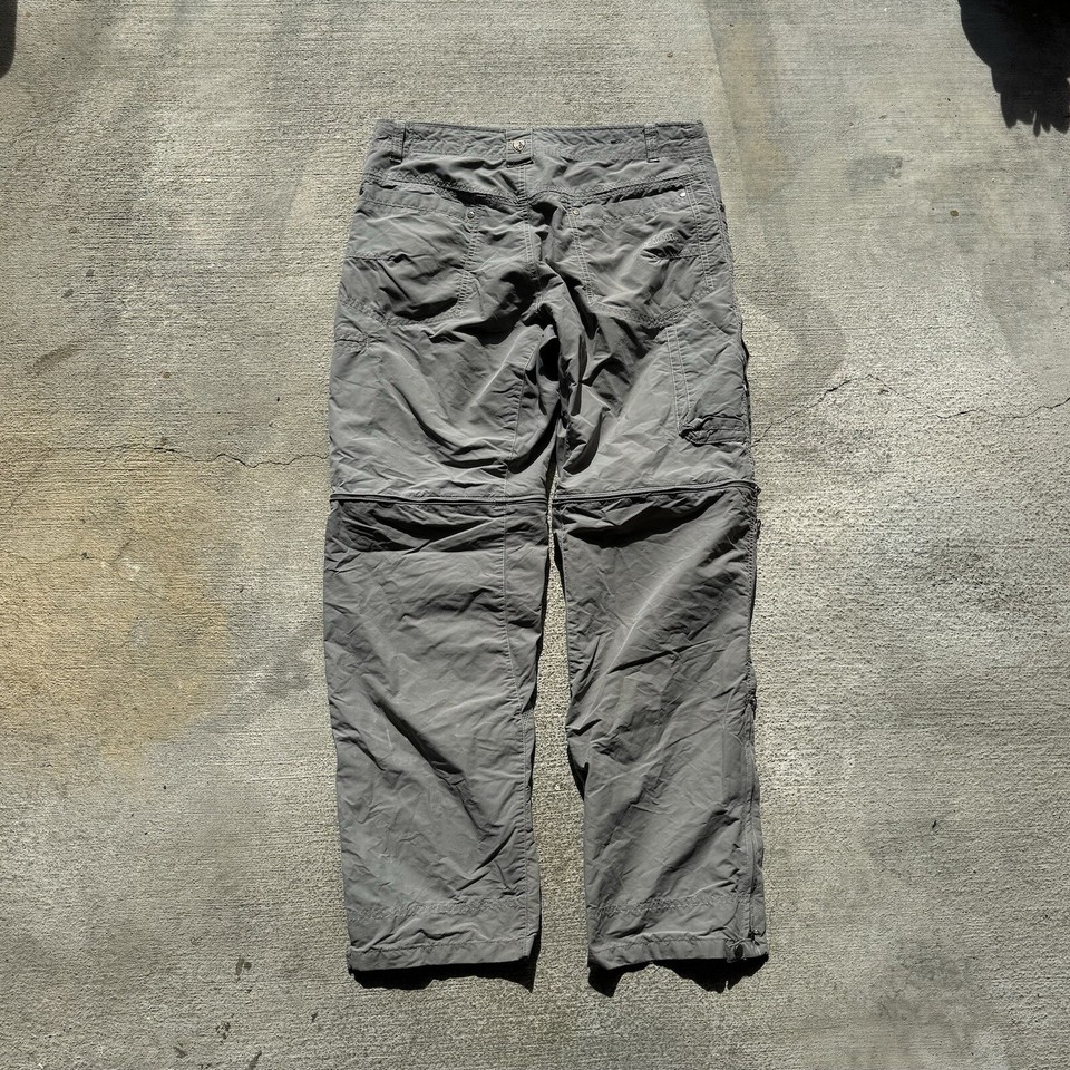 Pantalon Convertible KÜHL Renegade Homme - Taille 36x31, Gris Stealth - Nylon/Spandex, Déperlant