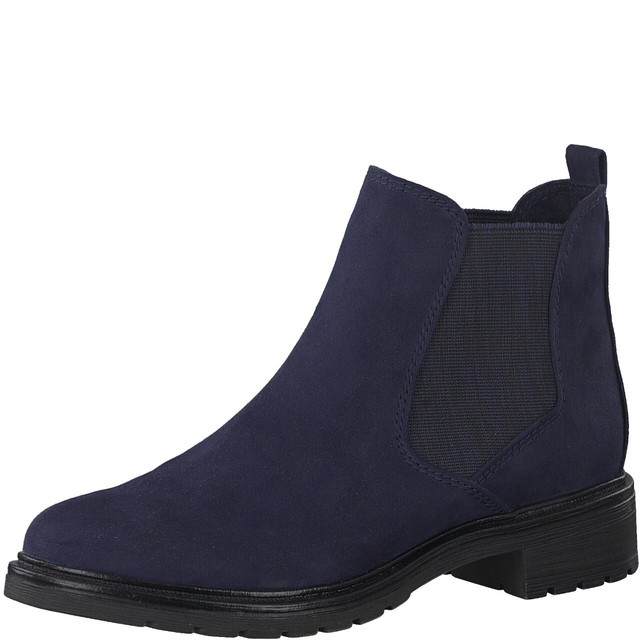 Marco Tozzi Damen Stiefeletten Stiefel Boots Winter 2-2-25090-23//002 Schwarz Neu
