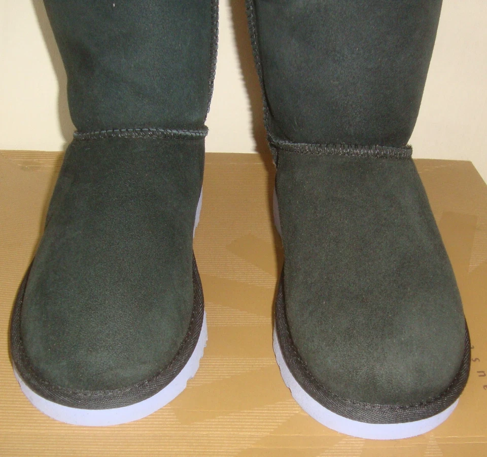 Botas con lazo de lana Bailey negras moradas UGG talla 4 juveniles = mujer talla 6 NUEVAS 1007933K Foto 3 de 4