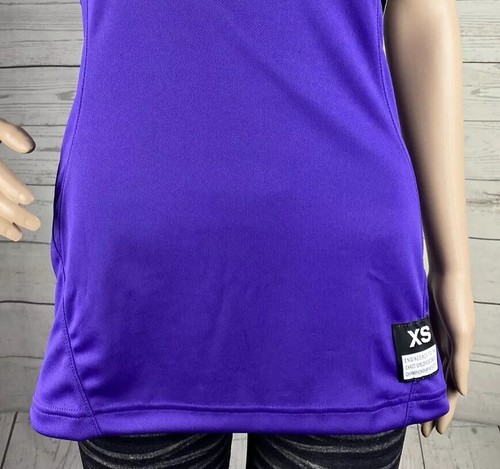 Neu mit Etikett Nike Damenshirt XS lila grau V-Ausschnitt Softball Trikot Championship Tee - Bild 8 von 12