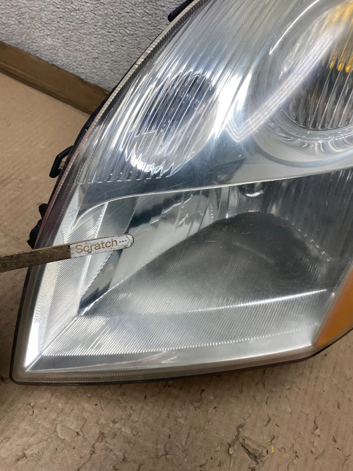 2007 2008 2009 Nissan Sentra Halogen Left Driver LH Side Headlight U2747 DW - Image 4 of 4