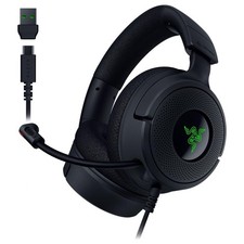 Razer Kraken V4 X Wired Gaming Headset: 40 Mm Drivers- Cardioid Mic- Memory Foam