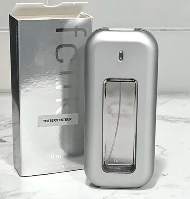 FCUK HIM by French Connection Cologne 3.4 oz EDT Spray For Men Damaged Box READ