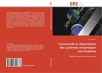 Ioannis Sarras | Commande Et Observation Des SystèMes MéCaniques Non LinéAires