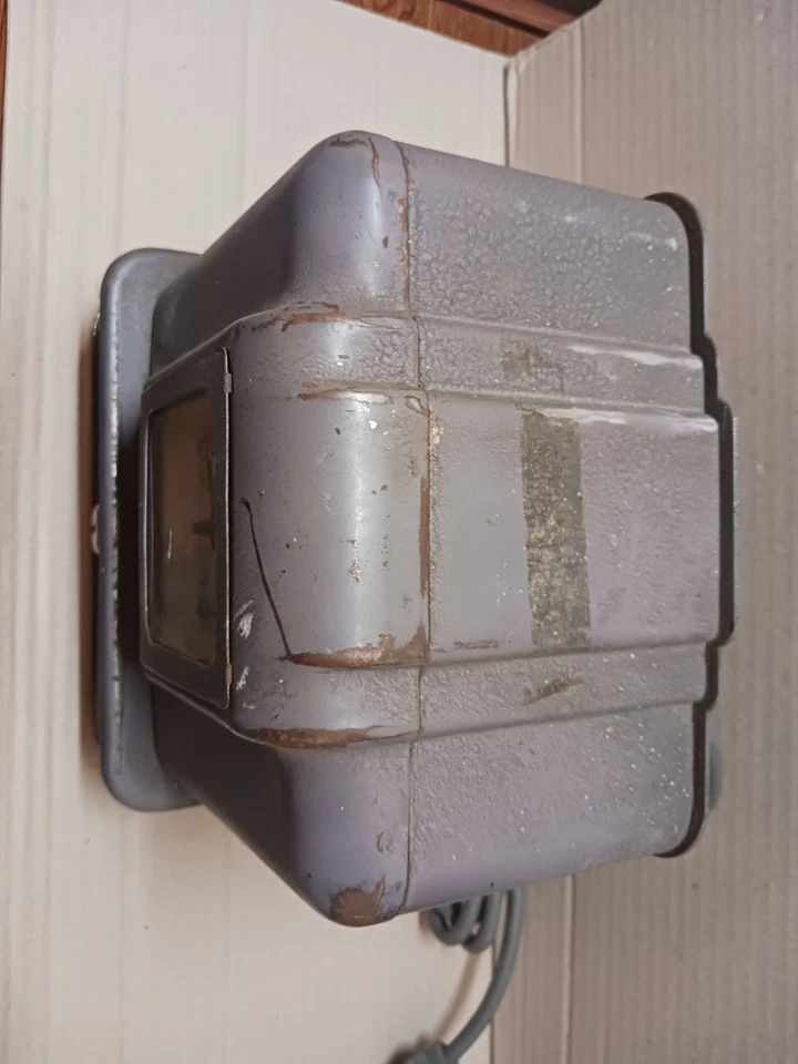 Vintage Original Simplex Time Clock Stamp Recorder 1940’s Works - Image 3 of 4