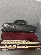 Yamaha Flute Silver with Case