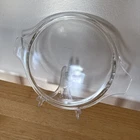 Vtg PYREX 475-C17 Clear Glass Lids ONLY REPLACEMENT Casserole Tab Handles
