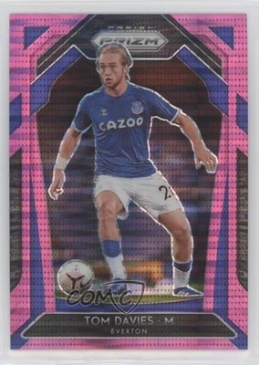 2020-21 Panini Prizm Premier League Retail Pink Pulsar Tom Davies #114 0ku3