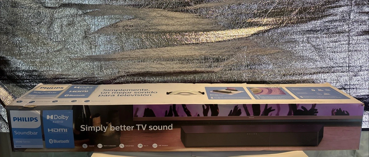 Philips Soundbar 2.1 Channel Home Speakers & Subwoofers for sale