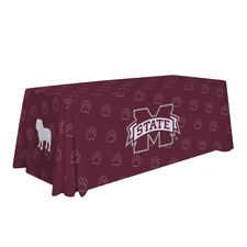 Mississippi State Bulldogs College Sports Printed Table Throw - NCAA Licensed...