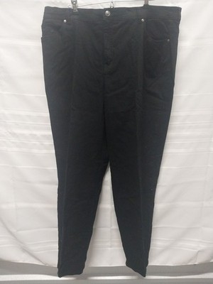 Gloria Vanderbilt Amanda Jeans Black Denim Size 20W