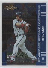 2005 Playoff Prestige Champions National League Central /21 Rafael Furcal #1 p8v