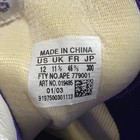 Vintage 2003 Adidas Decade Hi Purple Yellow White Lakers High Top Size 12 — photo 5