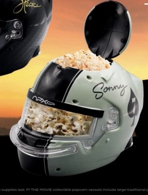 F1映画/フォーミュラ1レース サニーヘルメット ポップコーンバケット 新品 フォーミュラ1ポップコーンヘルメットバケット（映画版） 作成者： MY
