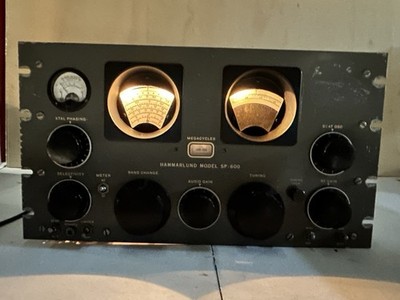 Hammarlund Model SP-600 受信機 本体 Vintage Hammarlund SP-600-JL24 Ham Radio Receiver SN 19696 | eBay