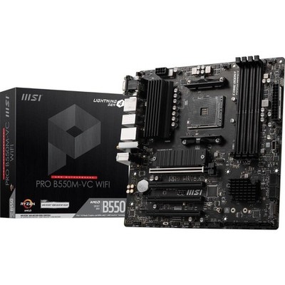 PRO B550M-VC WiFi ProSeries Motherboard ( 5000 Series, AM4, DDR4, PCIe