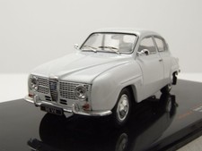 Saab 96 V4 1965 weiß Modellauto 1:43 ixo models